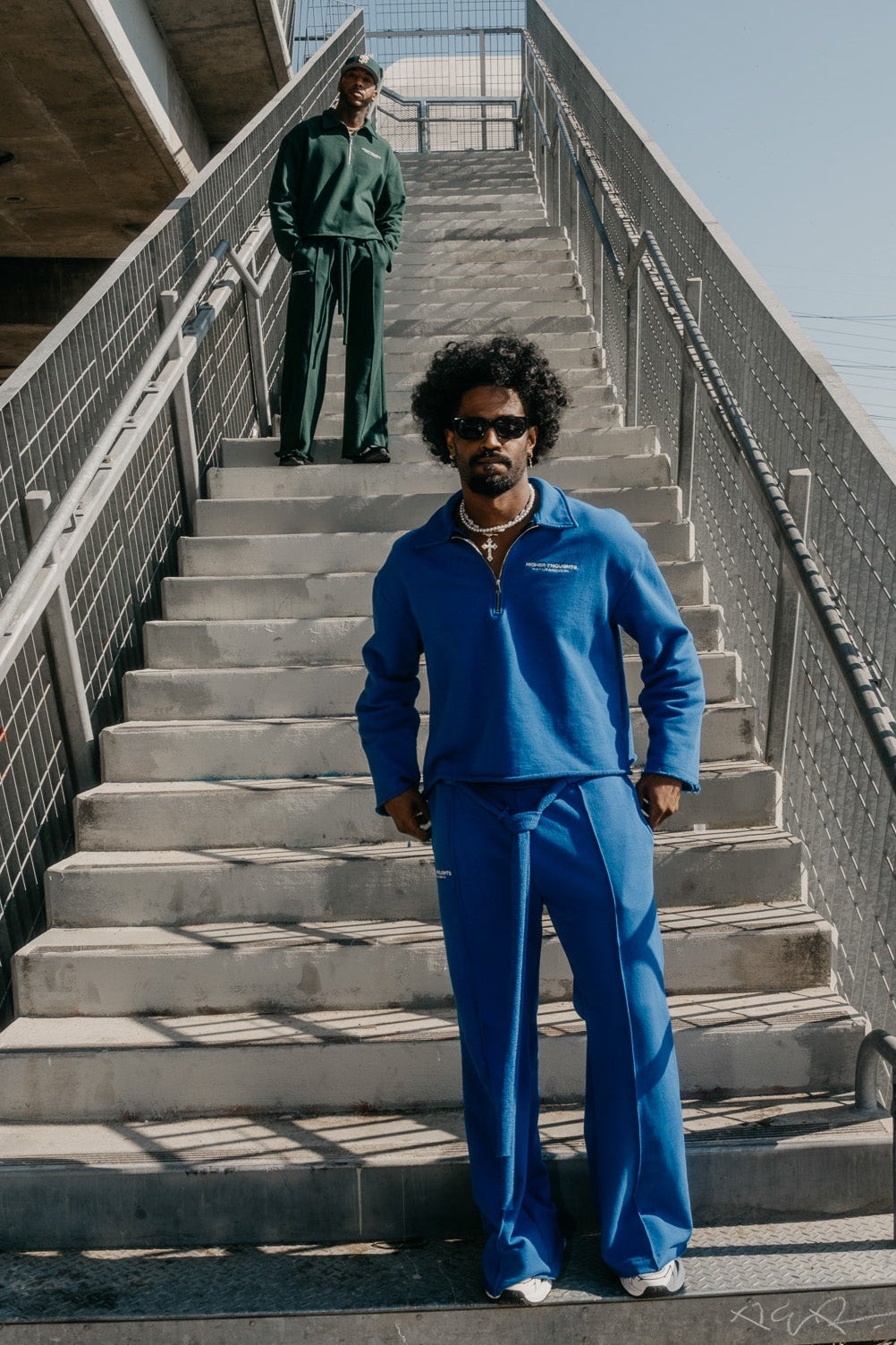 Heavy Terry Sweatpants - Dodger Blue