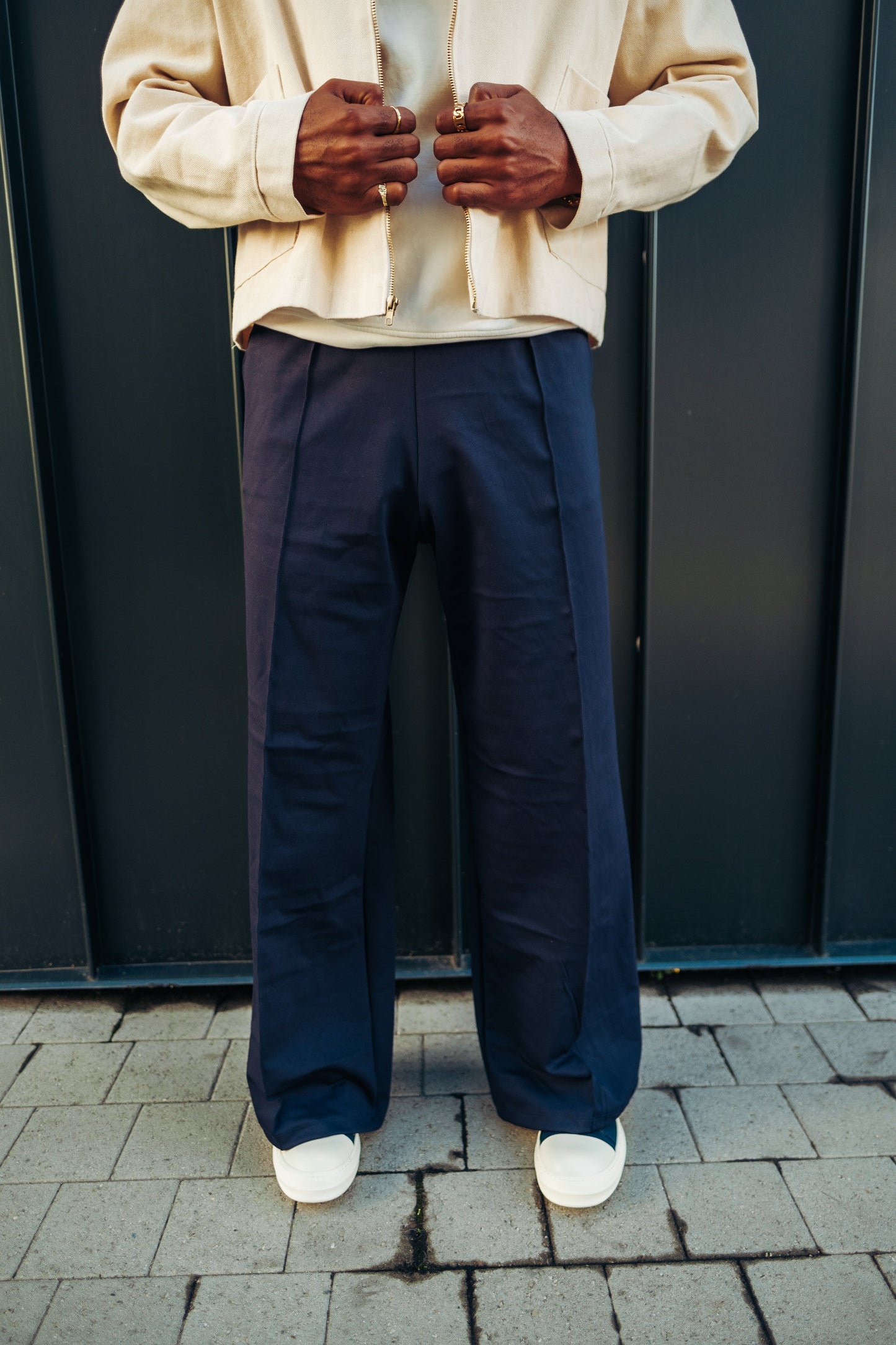 Relaxed Lounge Pants - Navy