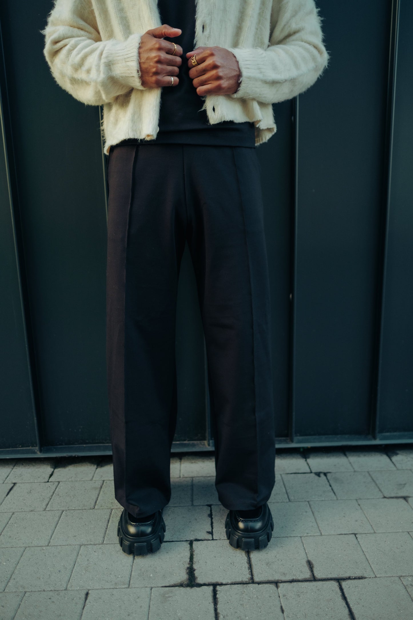 Relaxed Lounge Pants - Black