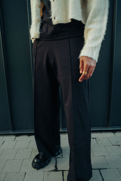 Relaxed Lounge Pants - Black